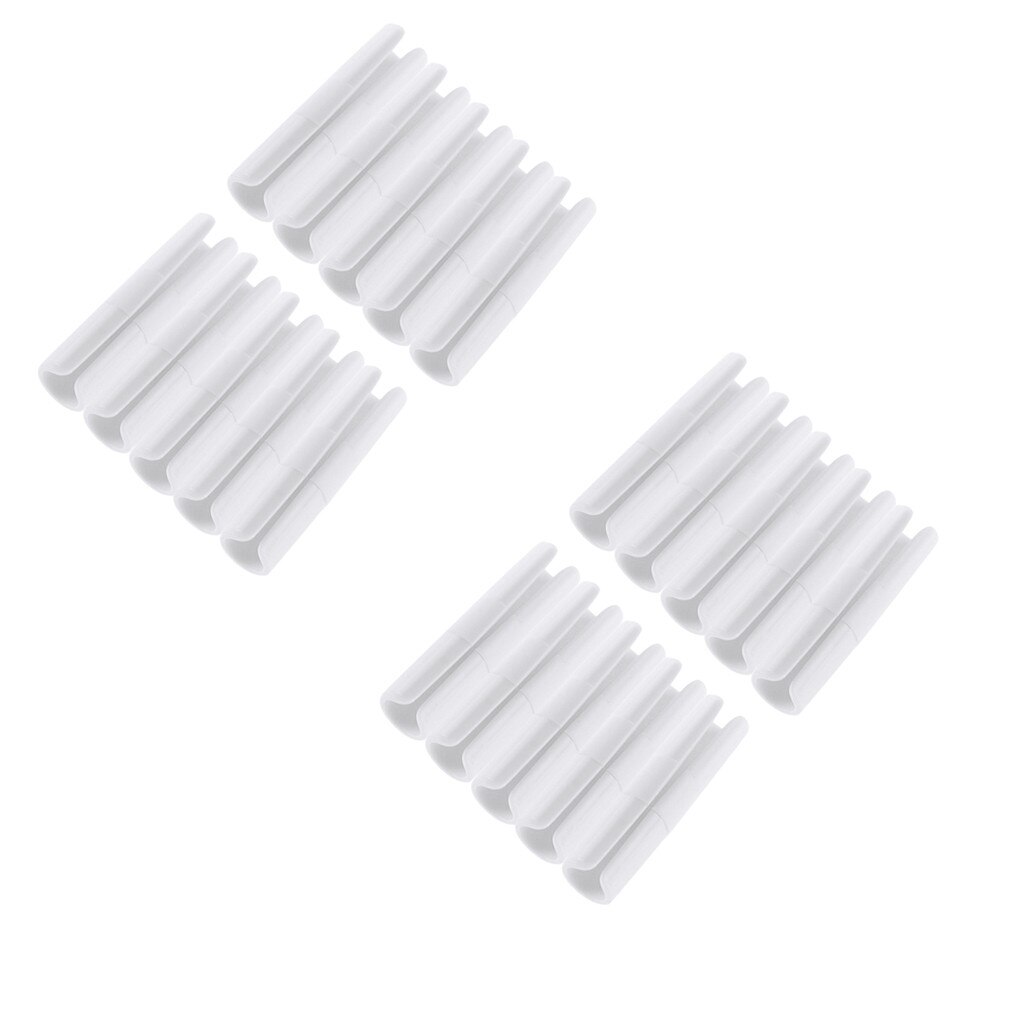 20PCS Multifunction Anti-Skid Bed sheet Clip Household bedsheet Quilt Corner Clamps Food Clip snack seal clips Holder For Home: White