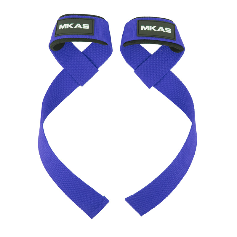Krafttraining Hartgriffgürtel Fitness Anti-Rutsch-Kraftgürtel, Gewichtheben ÜSpund Druck Handgelenk Bandage Bandage: Blau