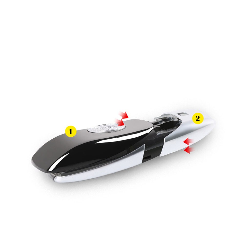 Coque arrière blanche pour clé de voiture, compatible avec AFFALTERBACH AMG Mercedes bropus Maybach W212 W213 W221 W220 W177 W463 W246 W205 GLC