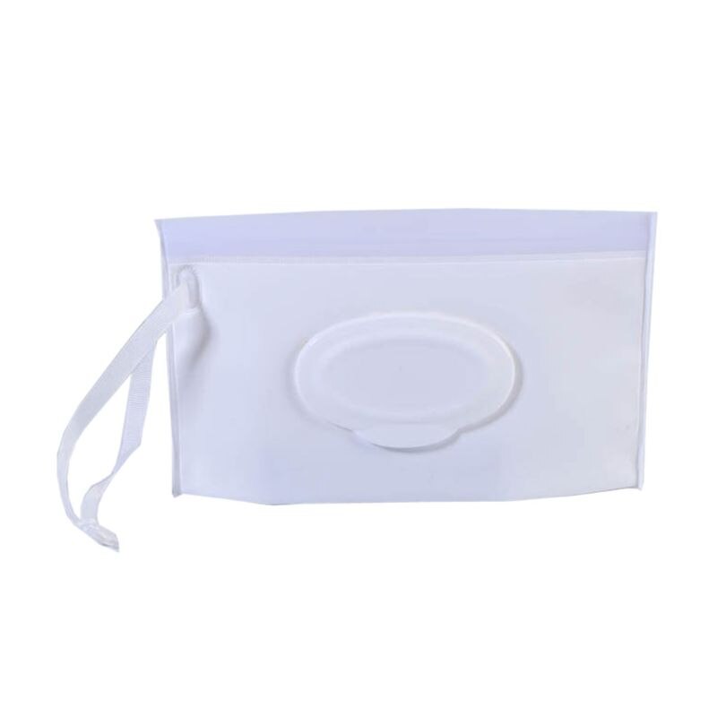 Portable Baby Wet Wipes Box Wipes Container Eco-friendly Easy-carry Clamshell Cosmetic Cleaning Wipes Cases: 4