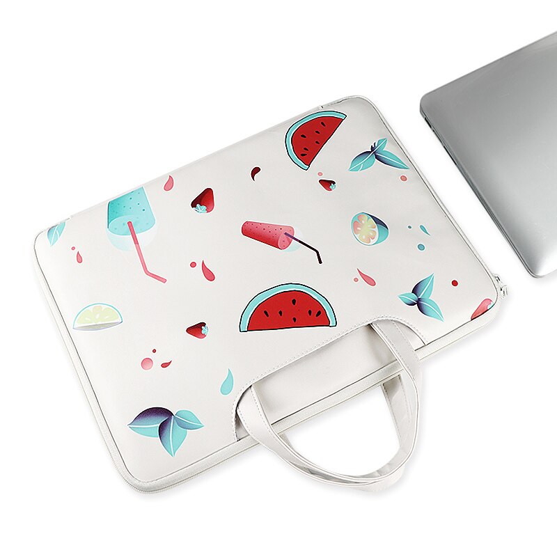 Bolso para ordenador portátil 13,3 14 15,6 pulgadas impermeable PU funda para portátil para Macbook Xiaomi Air Pro 13 15 maletín para ordenador