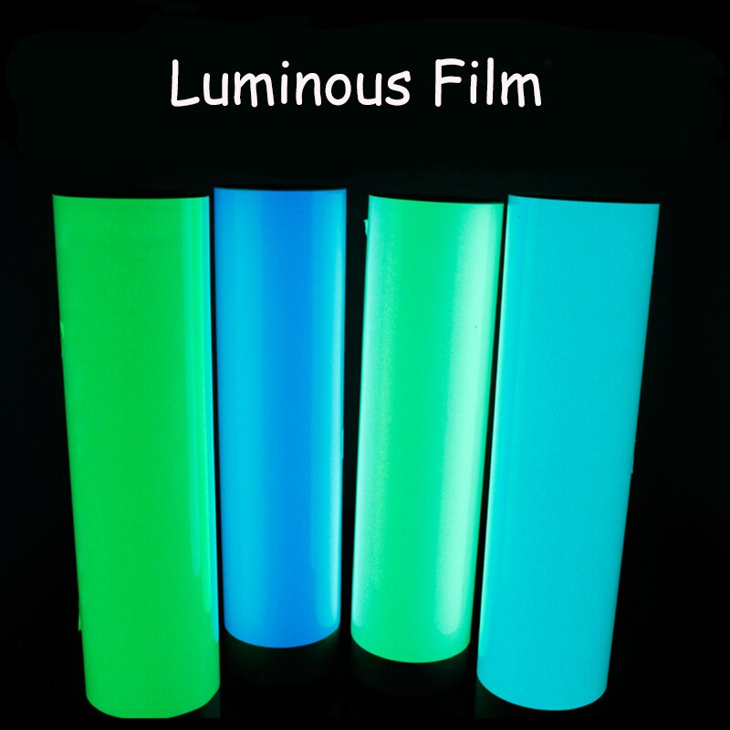 A4 Size Lichtgevende Film voor Groen of Blauw Licht Hoge Helderheid Lichtgevende Sticker Tl Sticker