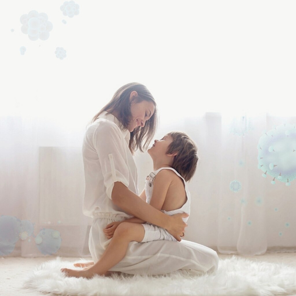 Mini Plug in Air Purifier Portable Air Freshener Air Lonizer for Office Living Room Bedroom Restroom Sauna Hotel US Plug