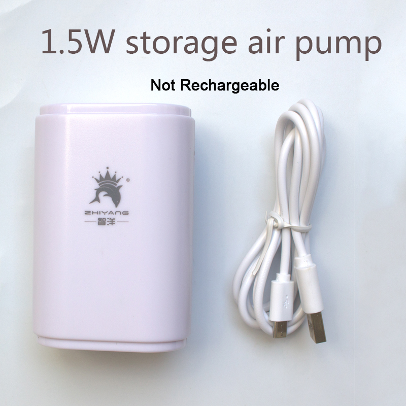 mini akwarium USB pompa powietrza tlenu Protable samochód natleniony akwarium odkryty wędkowanie AC/DC akumulator litowy akumulator: 1.5W nie Rechargeable