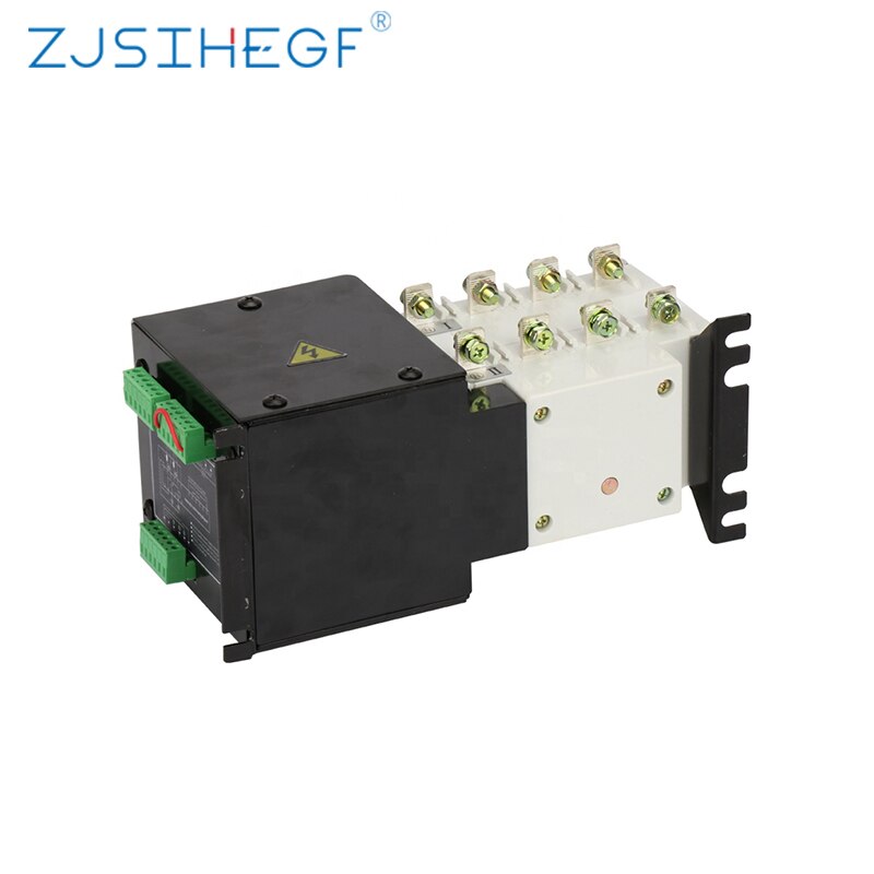 Dual Power Automatic Transfer Switch 4P 100A 3 Phases PC Grade 380v Circuit Breaker Isolation Type ATS