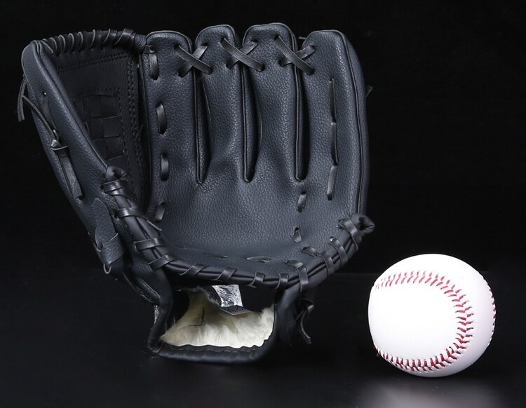 Guantes De béisbol De mano izquierda para hombre, Guante De béisbol De cuero, equipo De béisbol De Softball, equipo De cuero, deportes al aire libre BJ50ST: Rosa / 11.5 inches