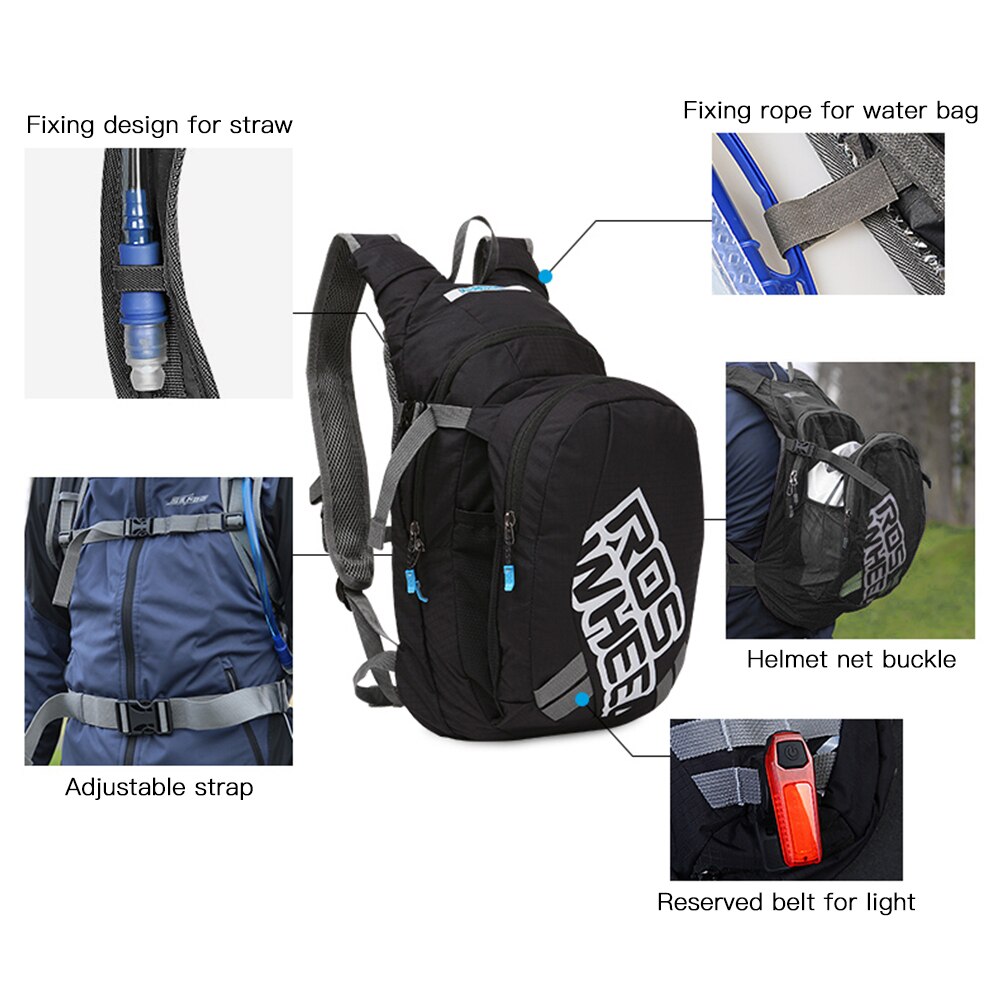 8l outdoor hardlooptassen met drinkzak fietsrugzak sportvest ultralichte fietstassen dames heren ademend jogging