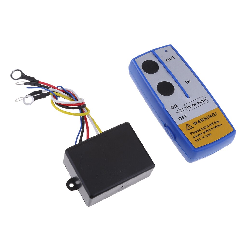 12V Elektrische Lier Draadloze Afstandsbediening Schakelaar Voor Truck Jeep Atv Suv