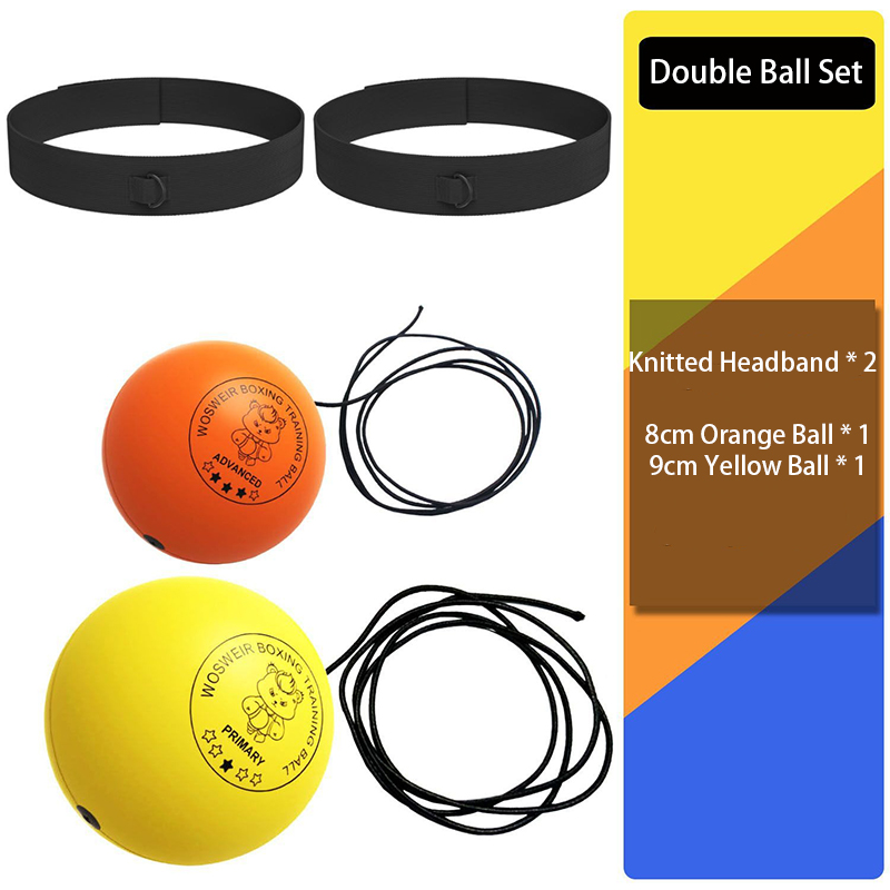 Neue Boxen Speed Ball Kopf-montiert PU Punch Ball MMA Sanda Training Hand Auge Reaktion Gym Sandsack Muay Thai boxeo Weichen Ball: Burgunderrot