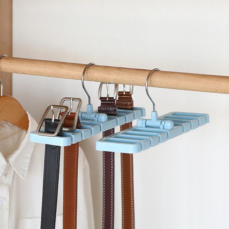 Stropdas Hanger Draaibaar Tie Rack Houdt 20 Tassen, Antislip Clips, 360