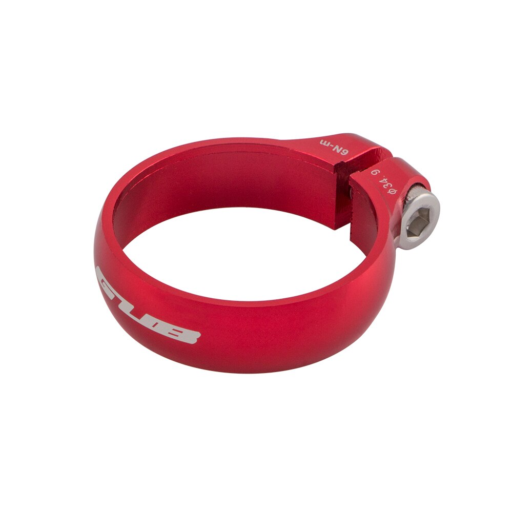 Mtb Fiets Zadelpenklem Aluminium Ultralight Fiets Lock Zadelklem Fietsen Deel Zadelpen Clip Een 31.8Mm/34.9Mm: Red 34.9mm