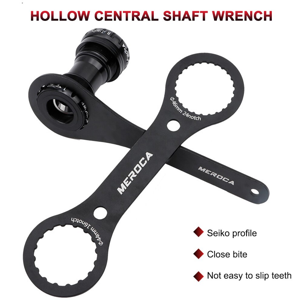 Installazione di rimozione magnetica della chiave del movimento centrale della bicicletta per gli strumenti di riparazione MTB Shimano BB51/BB52/BB70/BB71/RS500/MT500