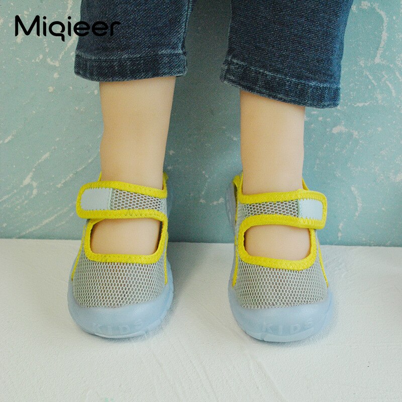 freundlicher Gittergewebe Sandalen Sommer Mädchen Weichen Boden Atmungsaktive Schuhe Baby Jungen Kleinkind Einzelnen Schuhe freundlicher lässig Turnschuhe