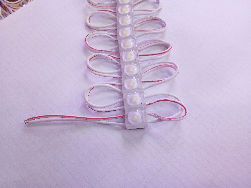 1w høj effekt slankt lille led modul sidelys led lampe 1 led modul indsprøjtning len super lysstyrke udvendig baggrundsbelysning