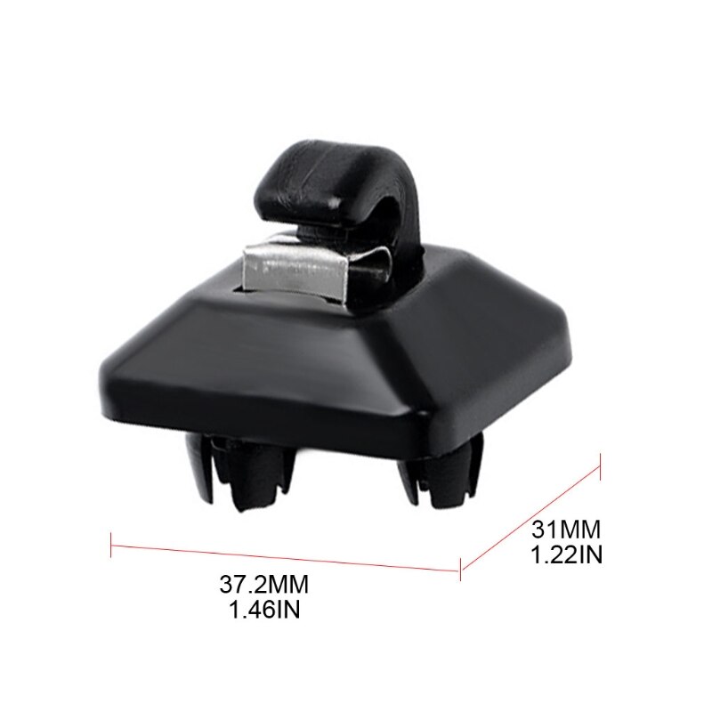1Pc 8U0857562 ORETG45 Plastic Gray Sun Visor Clip Hook Holder for A1 A3 A4 A5 Q3 Q5 8U0857562 8E0857562 C45