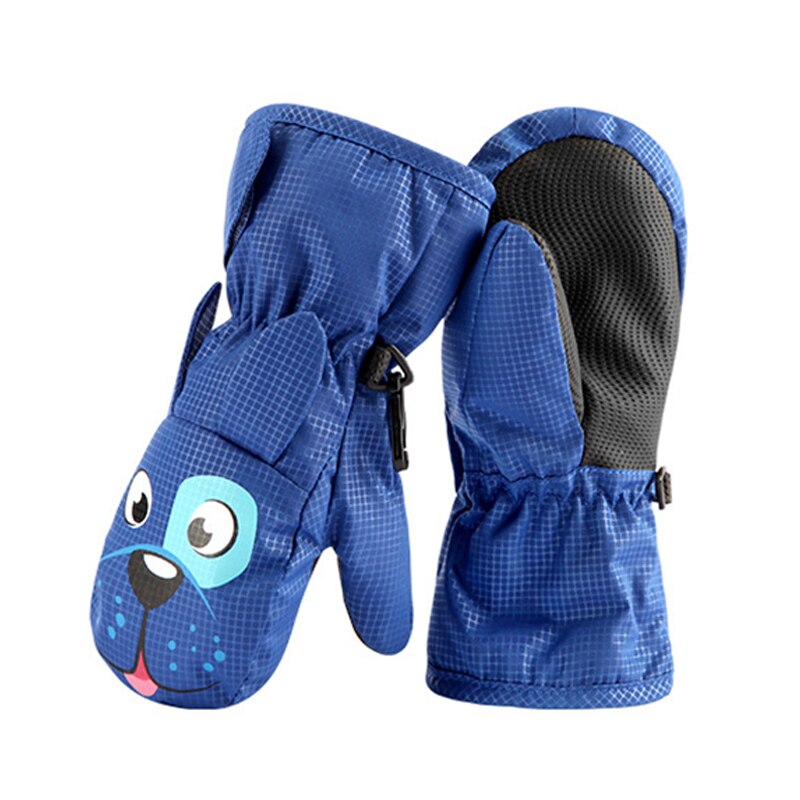 Kids Winter Ski Handschoenen Waterdicht Kinderen Warme Handschoenen Jongens En Meisjes Winddicht Plus Fluwelen Dikker Handschoenen