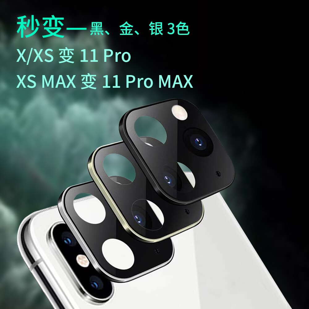 Linse film convert x xs  to 11 pro for iphone x xs bare for moro skyld