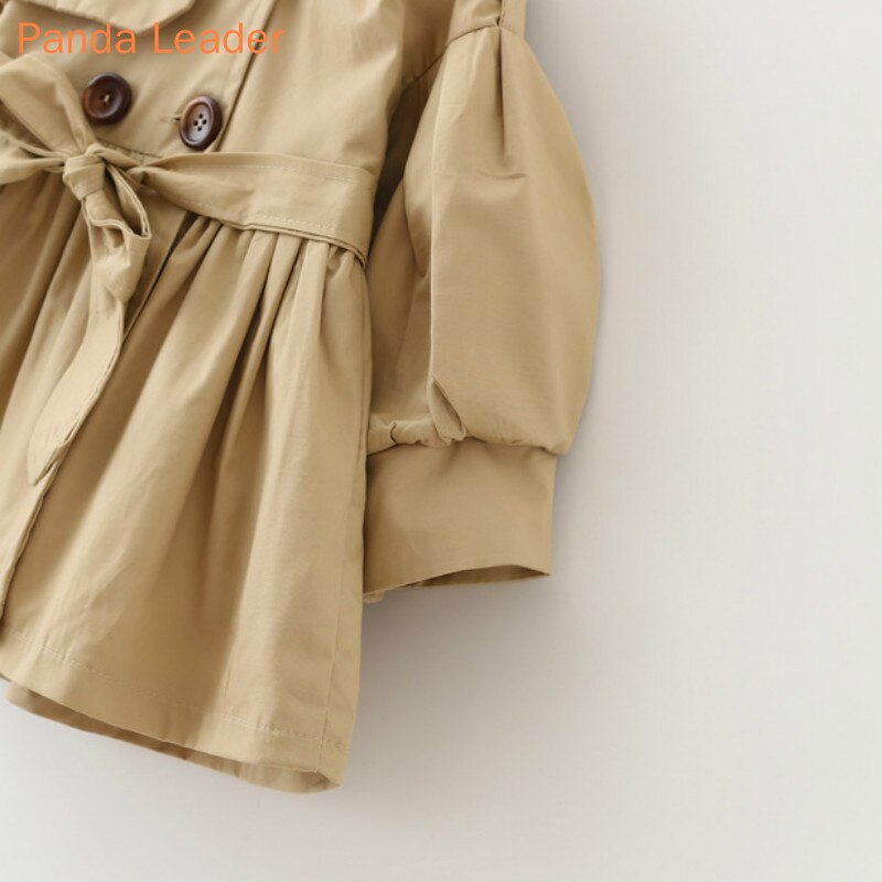 Baby Jacke Casaco Infantil Mädchen Baby Mantel Frühling Baby Jas Graben Doppel Brust Windjacke für Mädchen freundlicher Jacke Für 1-4T