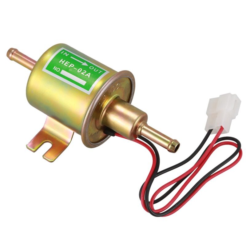 12V Electric Fuel Pump Inline Petrol Low Pressupe Hep-02A: Default Title