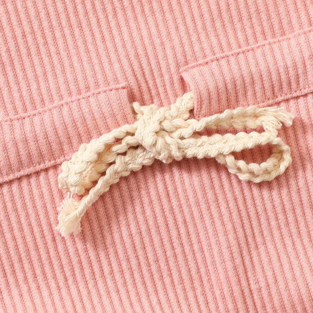 Peuter baby meisjes jongens geribbelde romper lange mouw effen casual elastische taille jumpsuit eendelig katoenen kleding