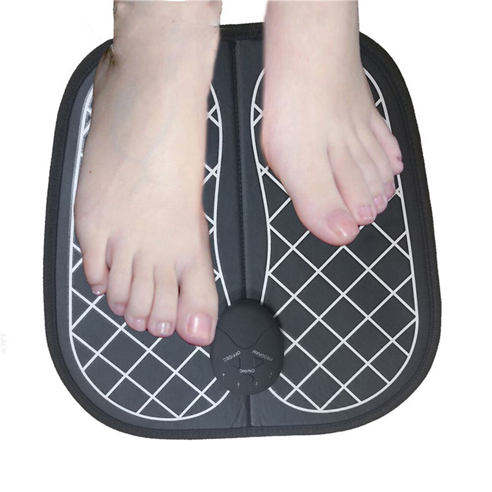 Innovatieve ems pad voetmassagers buikspierfysiotherapie revitaliserende pedicure vibrator elektrische voetspierstimulator