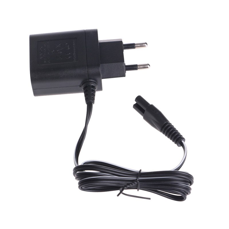 Cargador de afeitadoras eléctrico Universal, fuente de alimentación, adaptador de cable de plomo para maquinilla de afeitar, enchufe europeo