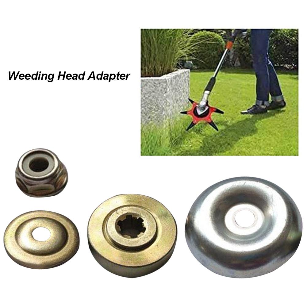 Lawn Mower Universal Accessories Adapter Nut Fixing Kit Metal Gearbox Blade Replacement Accessories For Lawn Mower Trimmer: Default Title