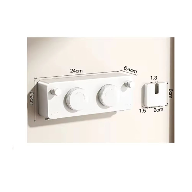 Tendedero retráctil para colección de lavandería, tendedero de pared extensible, colgador de ropa, tendedero retráctil para ropa de caballo: Borgoña