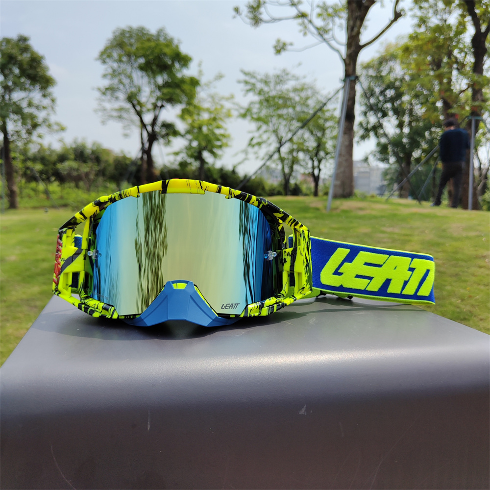 LEATT Velocity 6.5 Motocross Goggles Double Layers Anti Fog Motorcycle Goggle Outdoor Sport Skiing Glasses MTB Downhill Eyewear: MULTI