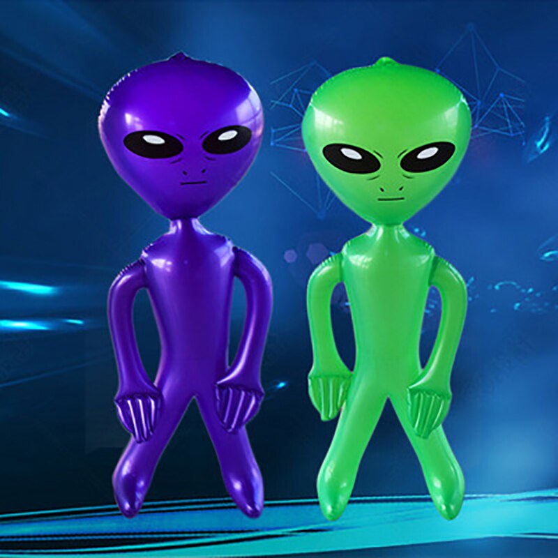 1pc PVC Inflatable Alien Model Party Supplies Inflatable Model For Festival Bar Inflatable Alien Model