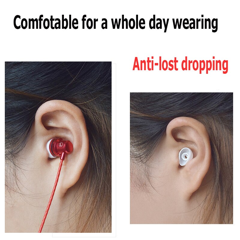 Soft Silicone Earbuds Ear Tips Ear Gels for Sennheiser CX 3.00 CX 5.00 In Ear Headphones 4Pairs