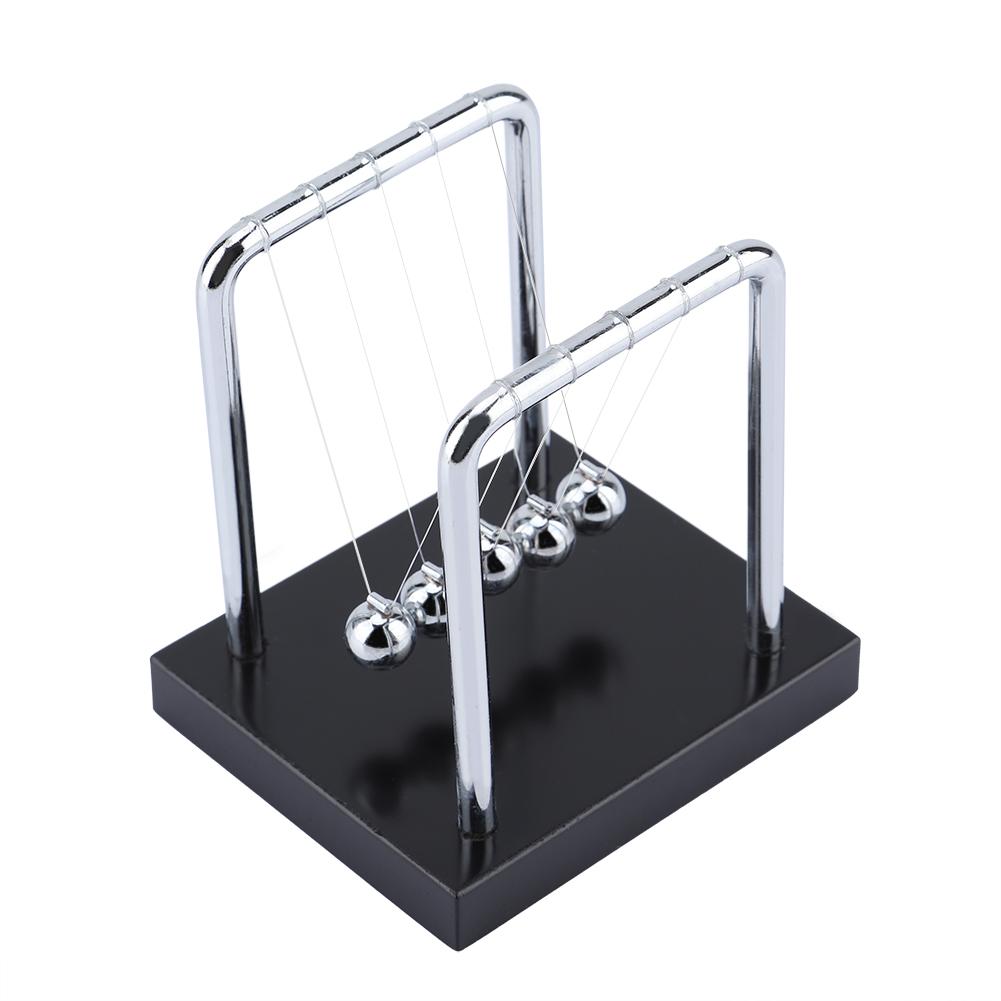 Home Decor 's Cradle Balance Steel Balls Physics Science Pendulum Ornaments Toy Desk