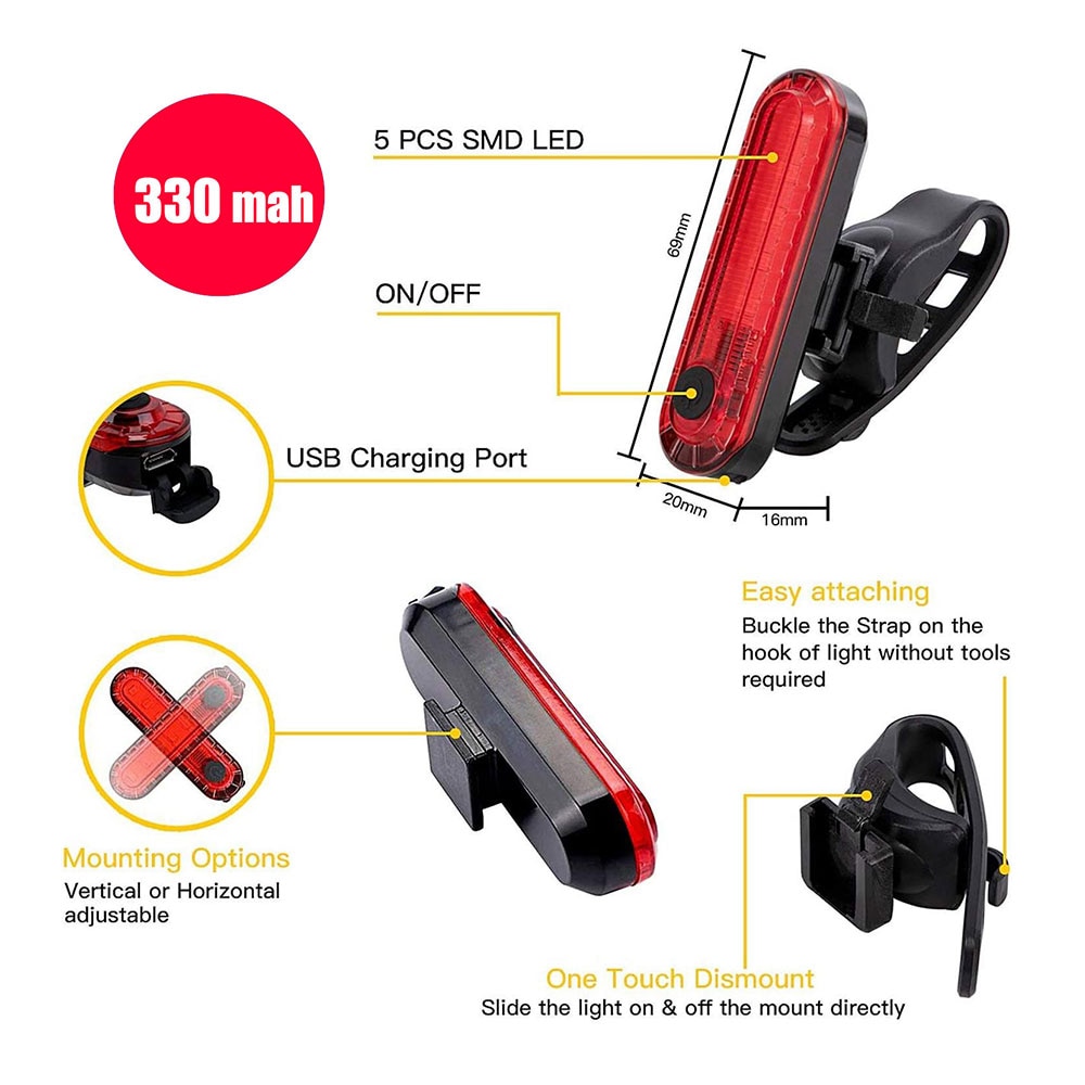 Lism smart induktion cykel framljus usb led strålkastare antireflex ipx 5 4 lägen cykellampa 1500 mah ficklampa för cykel