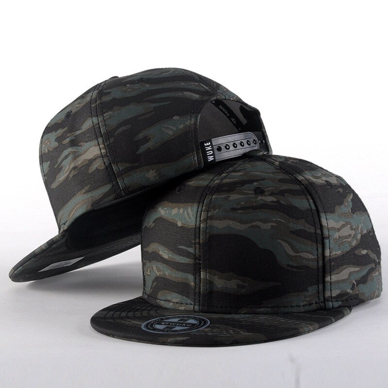 Sommer baseball kasketter mænd camouflage hip hop 5 panel snapback hat til kvinder touca gorras planas casquette chapeau 18 stile