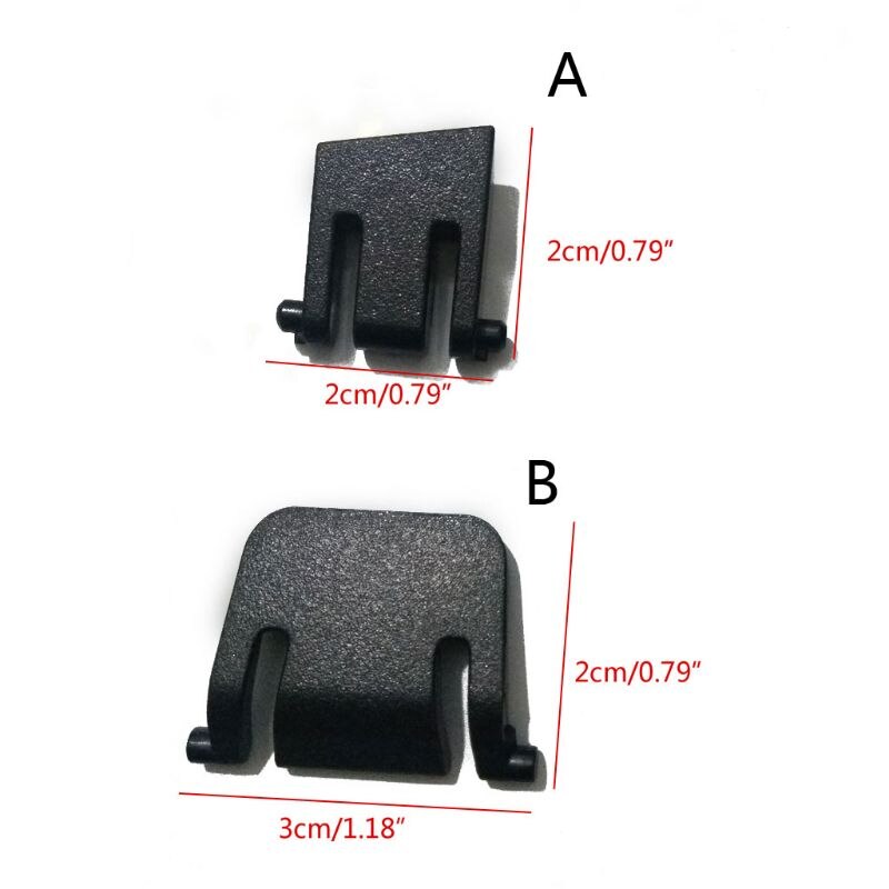 2 uds soporte de repuesto para teclado pata soporte de plástico para Corsair K65 K70 K63 K95 K70 LUX RGB Teclado mecánico para jugar reparación