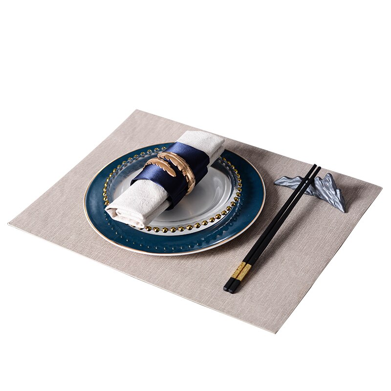Luxtry Blue Ceramic Dinner Plate Set Steak Dish Dessert Phnom Penh Porcelain Glass Kitchen Utensils Dinnerware Tableware Set