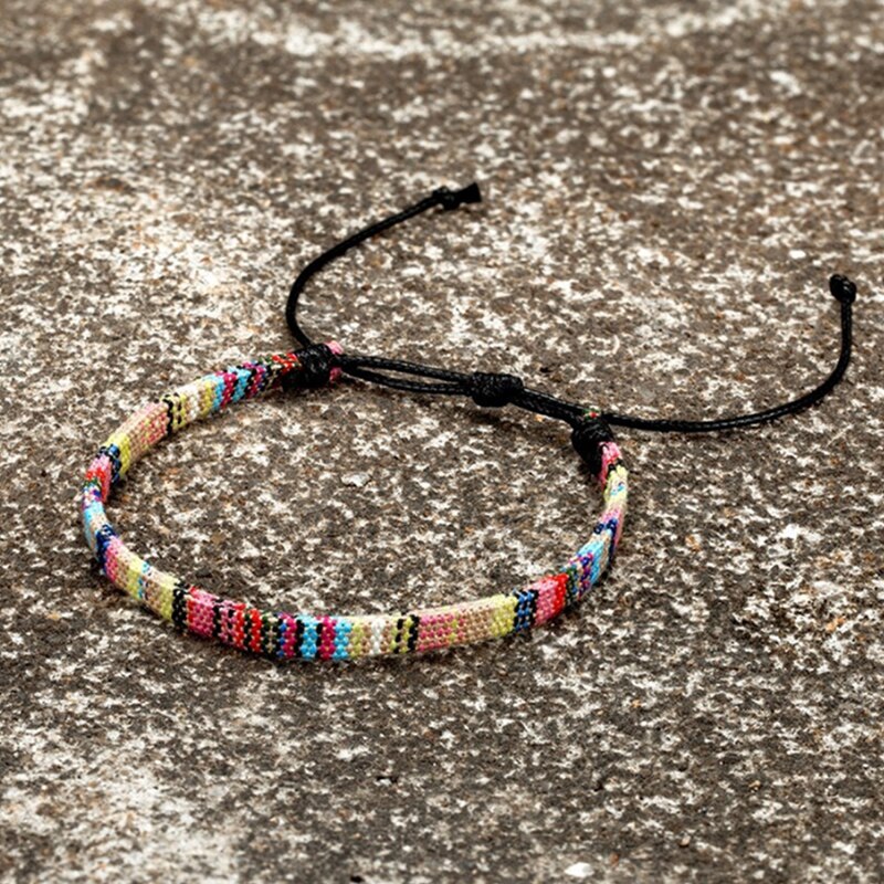 Vrouwen Mannen Regenboog Armband Bangle Chain Rainbow Couple Charms Sieraden