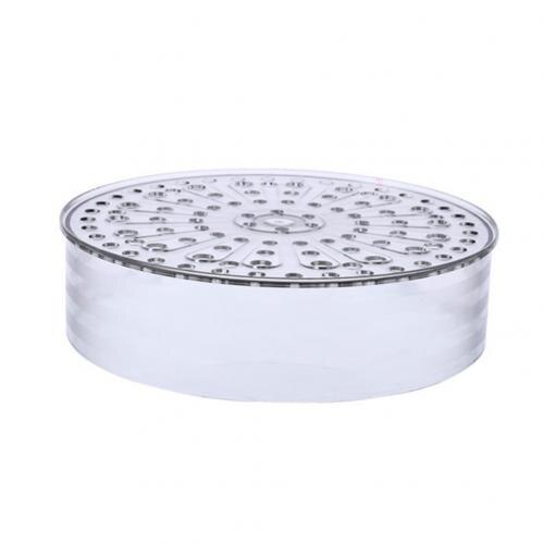 Household Stackable Insulation Dust Proof Food Container Leftover Lid Dish Cover: Short Type