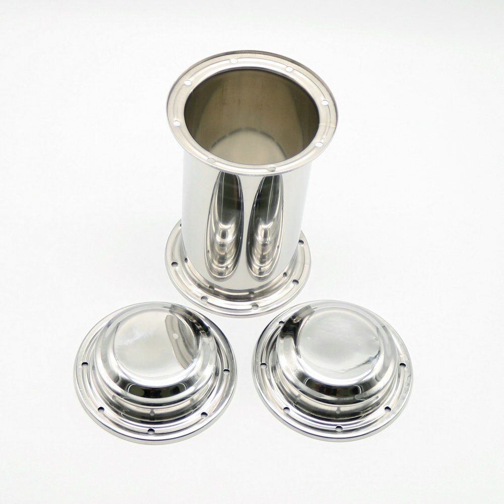 Stainless Steel Time Capsule Waterproof Lock Container Storage Future 10.2"