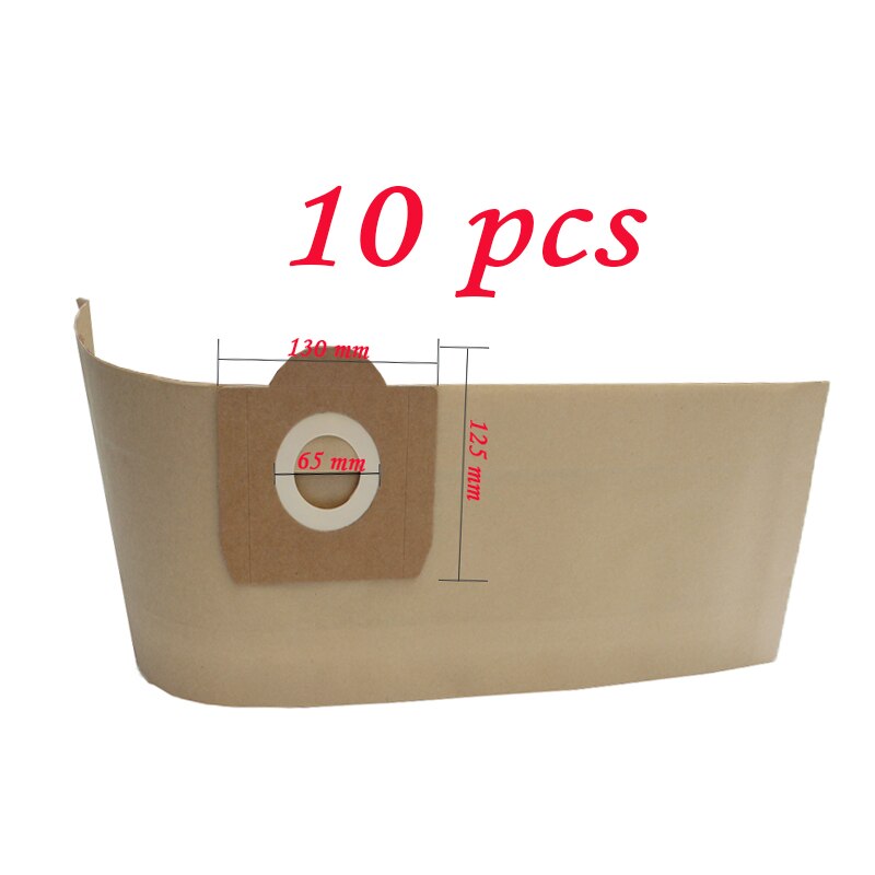 Filtre pour aspirateur Karcher MV3 WD3 WD3200 WD3300 A2204 A2656, sacs en papier pour aspirateur Rowenta RB88 RU100 RU101: 10pcs