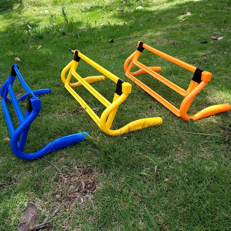 Marco de barrera de fútbol, equipo de entrenamiento, Mini removedor de obstáculos para saltar, correr, sensible