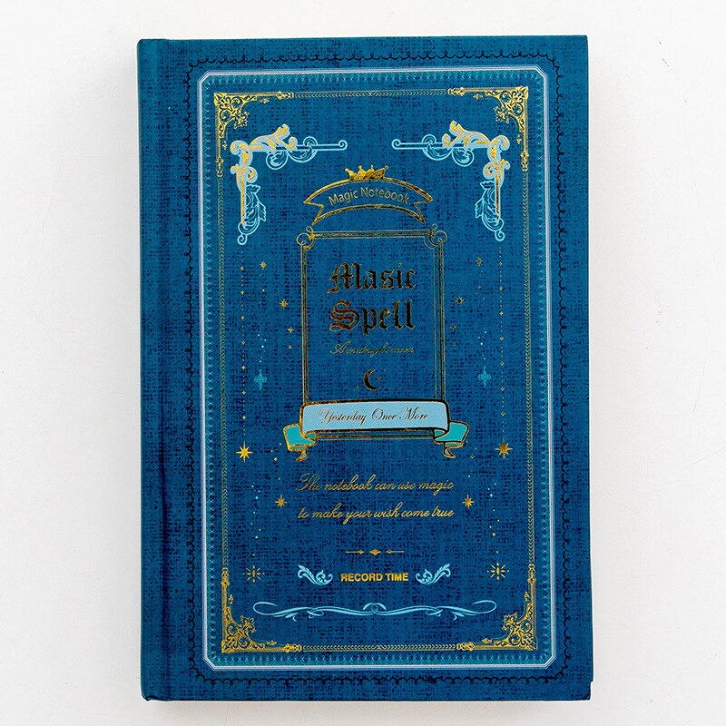 "magic spells versie 2 " hardcover groot dagboek vintage mooi dagboek zakelijk studie notitieboek briefpapier: B