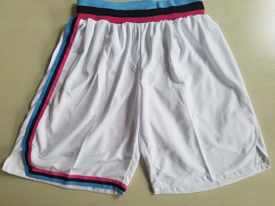 Free Men's America Basketball Miami Shorts For Sports Shorts City edition Ball Shorts