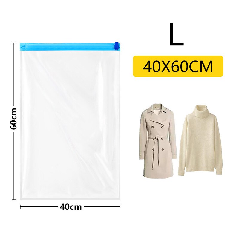 Wardrobe Storage Bags 5pc Roll Up Compression Vacuum Storage Bags Travel Home Suitcase Space Saver Bag