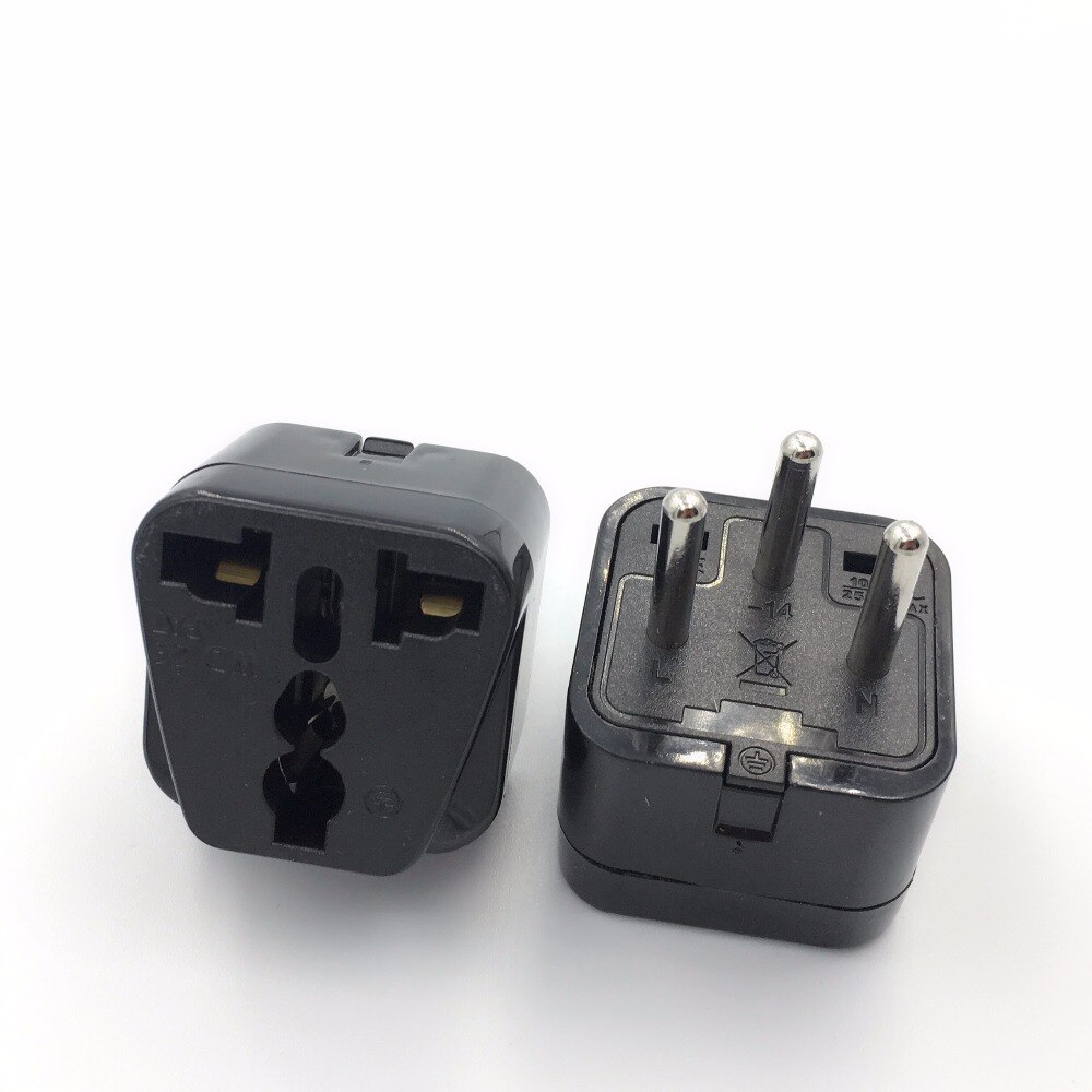 Universal Israel IL Stecker Adapter EU Europäischen US UK Zu IL Israel Ägypten Reise Adapter Elektrische Stecker Power Ladegerät Buchse outlet