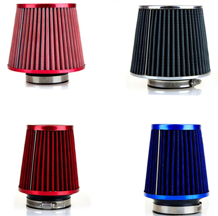 Universal K&N Cold Air Intake Filter 76mm Air Filter 3 inch car Air filter