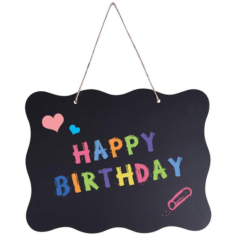 Top4 Schoolbord Borden 8X10 Inch Dubbelzijdig Uitwisbare Message Board Met Lanyard En Schoonmaakdoekje, geschikt Voor Bruiloft, Kit