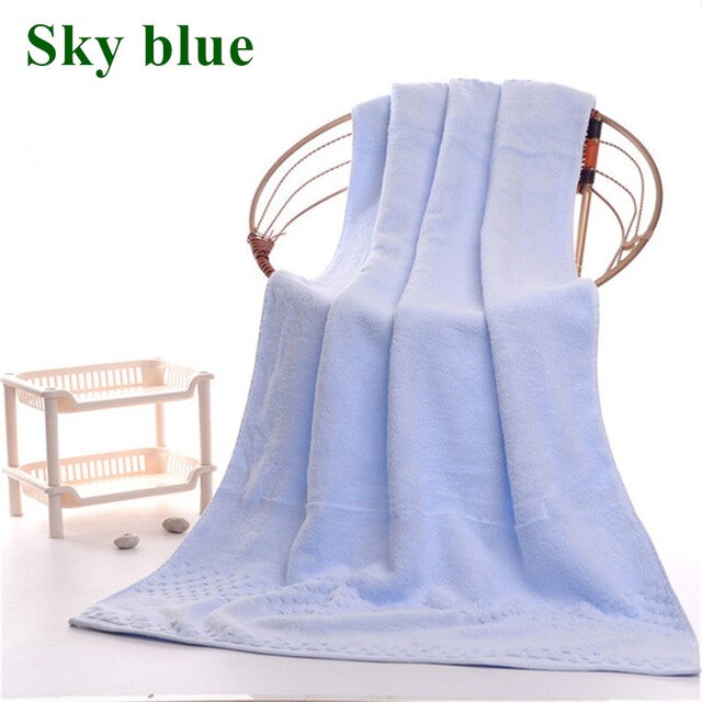 Toalhas de banho grandes 90*180cm 900g toalhas de banho grandes do algodão egípcio luxuoso grande para adultos toalhas de banho extra do terry da sauna: Sky blue