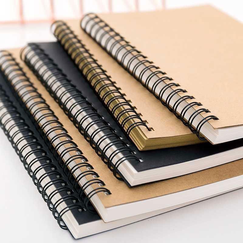 Sketch Tagebuch Für Zeichnung Malerei Graffiti Weiche Abdeckung Schwarz Papier Sketch Notizblock Notebook Büro Schule Liefert 1PC