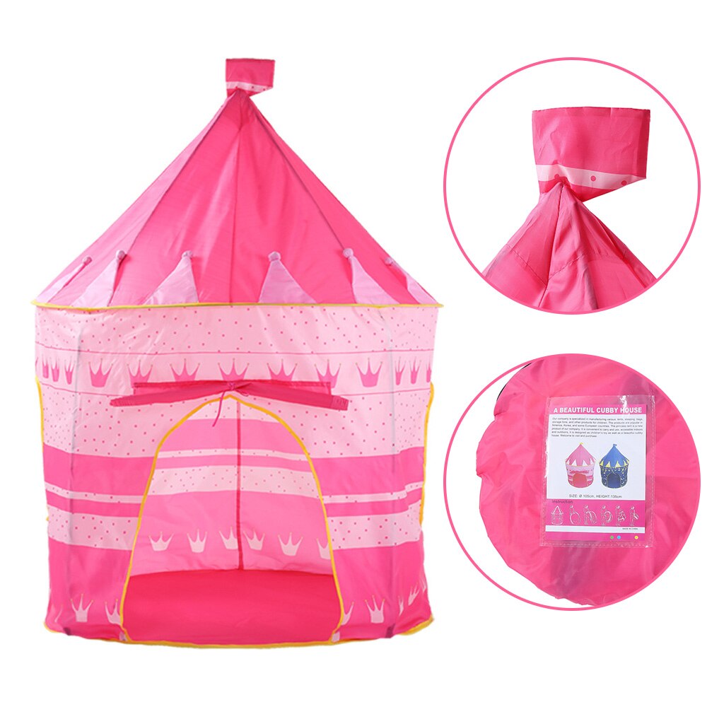 3 In 1 Ruimteschip Kinderen Tent Draagbare Wigwam Tipi Droog Zwembad Kinderkamer Bal Doos Rocket Tent voor Kids Speeltent Speelgoed